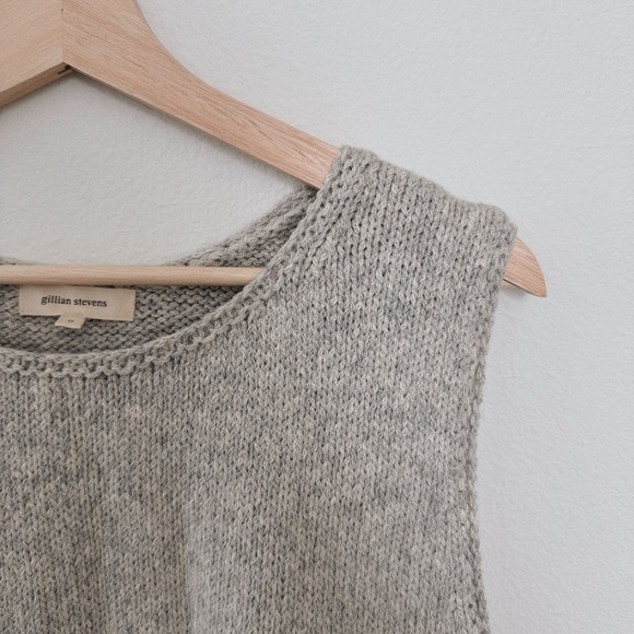 gillian stevens briar knit vest - Picture 3 of 4
